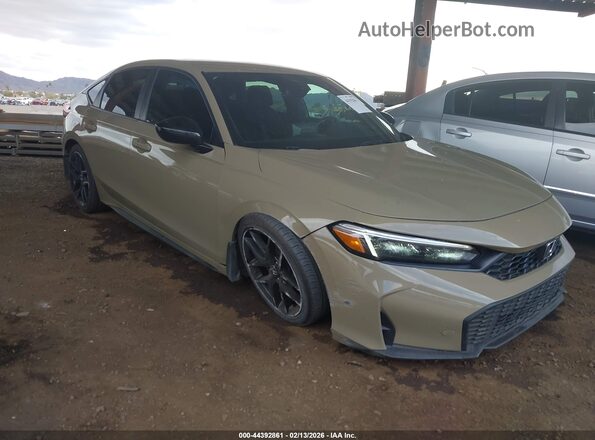 19XFL2H89SE021074 2025 HONDA CIVIC SEDAN Коричневый Передняя правая четверть
