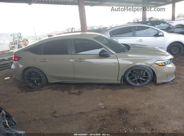 19XFL2H89SE021074 2025 HONDA CIVIC SEDAN Коричневый Вид задней части салона