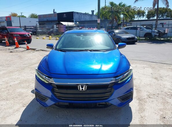 19XZE4F50LE000109 2020 HONDA INSIGHT Синий Вид спереди