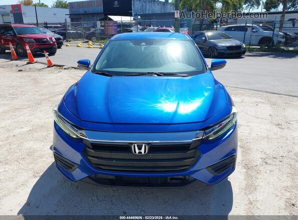 19XZE4F50LE000109 2020 HONDA INSIGHT Синий Вид щитка приборов