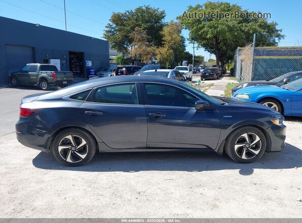 19XZE4F50NE005605 2022 HONDA INSIGHT Серый Вид задней части салона