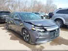 2021 Honda Insight Ex Черный vin: 19XZE4F52ME011646