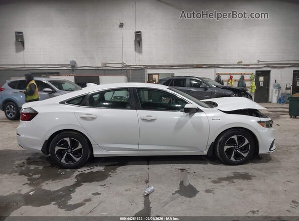 19XZE4F52NE012801 2022 HONDA INSIGHT Белый Вид задней части салона