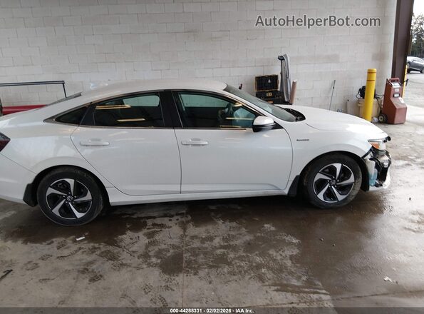 19XZE4F54ME009185 2021 HONDA INSIGHT Белый Вид щитка приборов