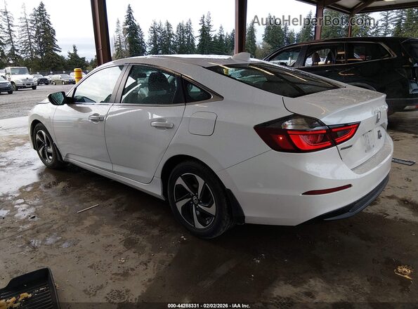 19XZE4F54ME009185 2021 HONDA INSIGHT Белый Задняя левая четверть