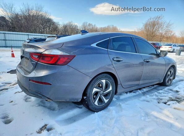 19XZE4F59ME001096 2021 HONDA INSIGHT Серый Задняя правая четверть