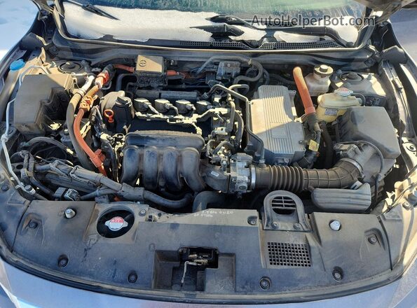 19XZE4F59ME001096 2021 HONDA INSIGHT Серый Вид задней части салона
