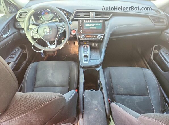 19XZE4F59ME001096 2021 HONDA INSIGHT Серый Вид панели приборов