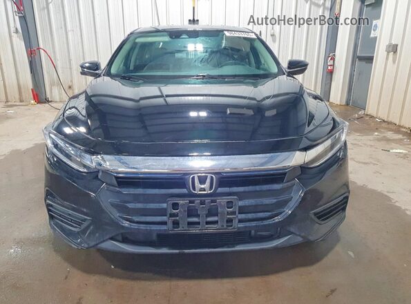 19XZE4F94LE006787 2020 HONDA INSIGHT Черный Вид спереди