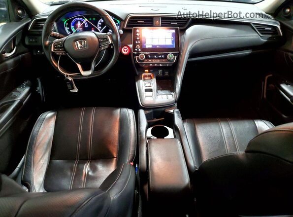 19XZE4F94LE006787 2020 HONDA INSIGHT Черный Вид панели приборов