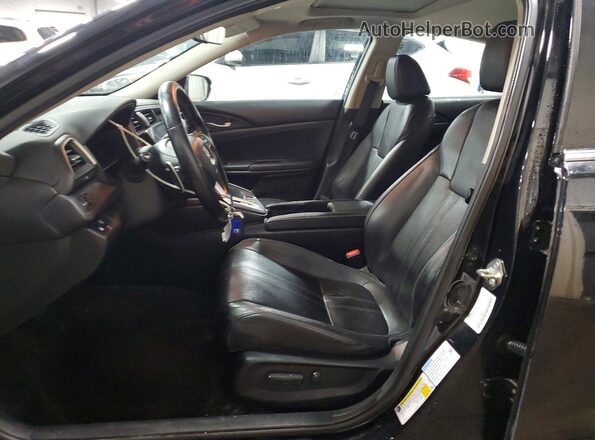 19XZE4F94LE006787 2020 HONDA INSIGHT Черный Вид салона спереди