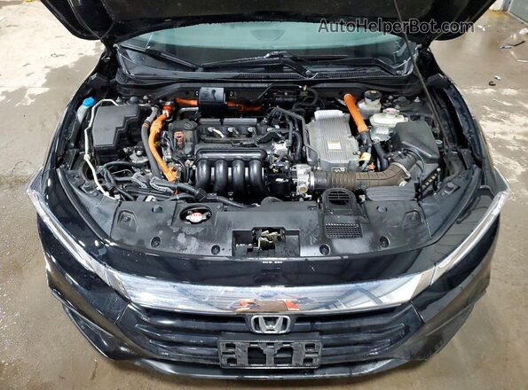 19XZE4F94LE006787 2020 HONDA INSIGHT Черный Вид задней части салона