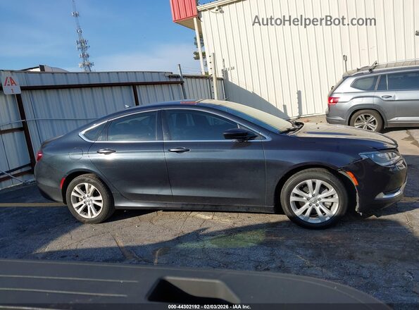 1C3CCCAB1HN506526 2017 CHRYSLER 200 Черный Вид задней части салона