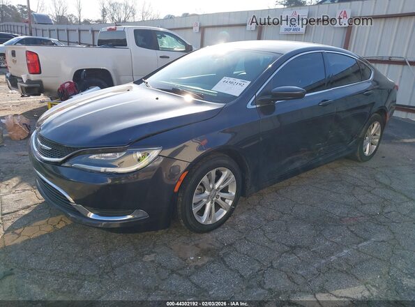 1C3CCCAB1HN506526 2017 CHRYSLER 200 Черный Передняя левая четверть