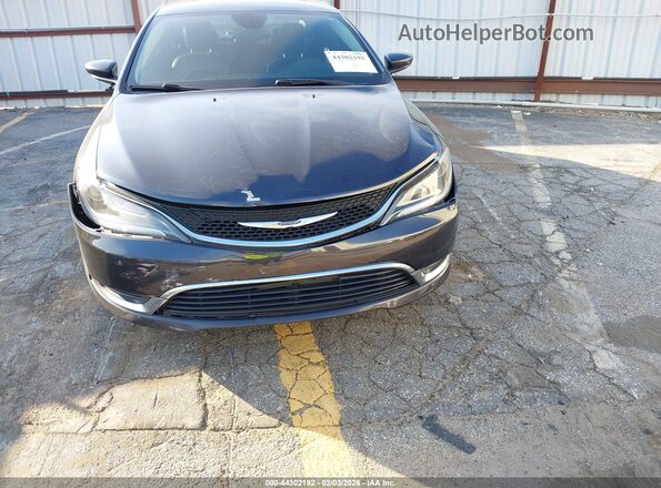 1C3CCCAB1HN506526 2017 CHRYSLER 200 Черный Вид спереди