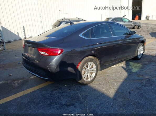 1C3CCCAB1HN506526 2017 CHRYSLER 200 Черный Задняя правая четверть