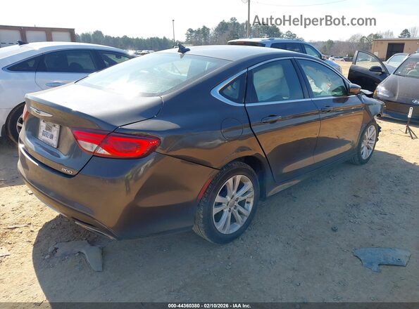 1C3CCCAB1HN510205 2017 CHRYSLER 200 Серый Задняя правая четверть
