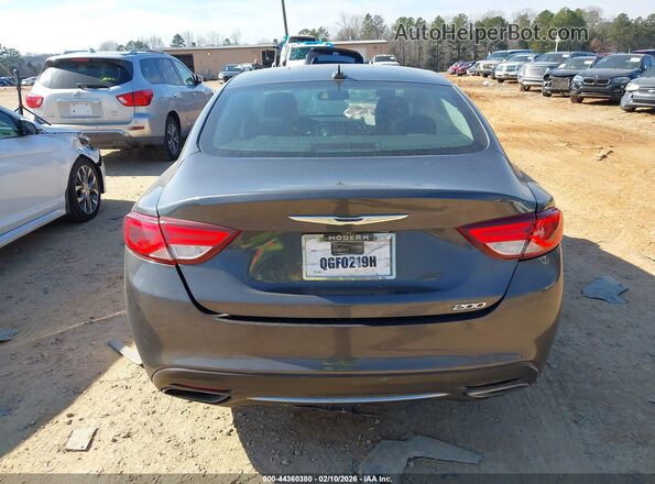1C3CCCAB1HN510205 2017 CHRYSLER 200 Серый 