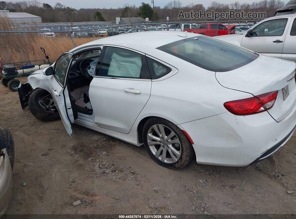 1C3CCCAB3HN500601 2017 CHRYSLER 200 Белый Задняя левая четверть