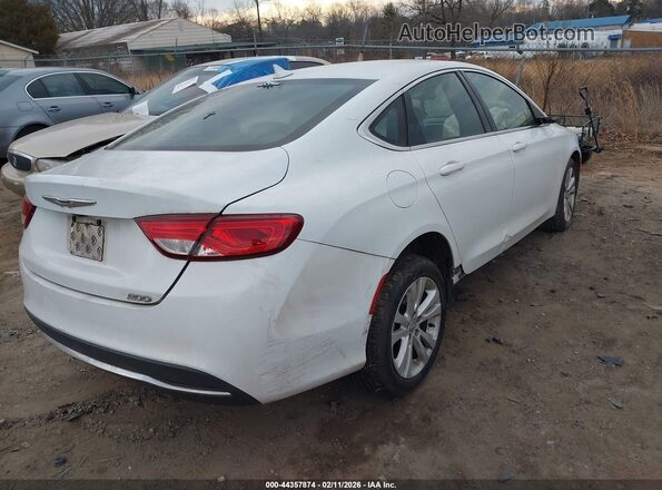1C3CCCAB3HN500601 2017 CHRYSLER 200 Белый Задняя правая четверть