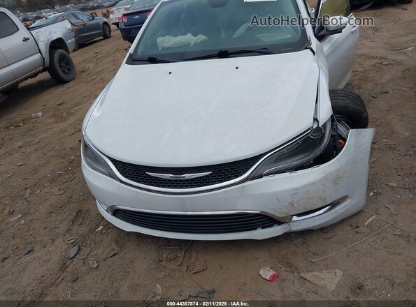 1C3CCCAB3HN500601 2017 CHRYSLER 200 Белый Вид щитка приборов