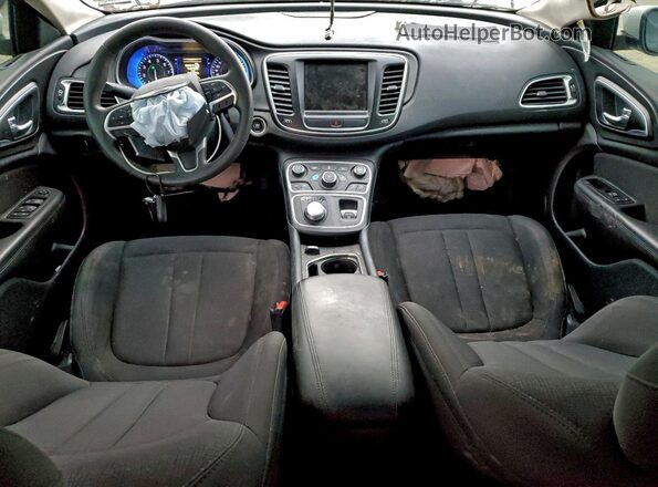 1C3CCCAB4GN175469 2016 CHRYSLER 200 Белый Вид панели приборов