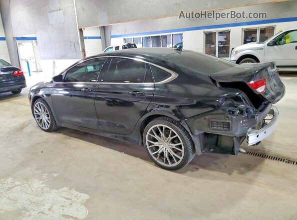 1C3CCCAB7GN144104 2016 CHRYSLER 200 Black Tył lewy
