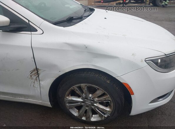 1C3CCCAB9GN149028 2016 CHRYSLER 200 Белый Вид спереди