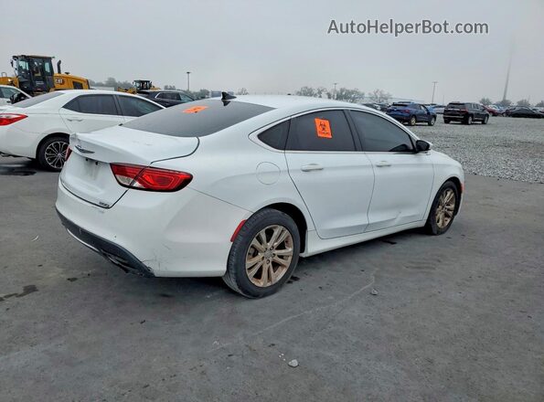 1C3CCCAG2GN148511 2016 CHRYSLER 200 Белый Задняя правая четверть
