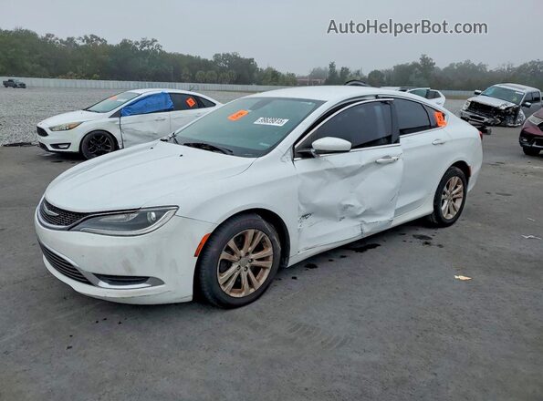 1C3CCCAG2GN148511 2016 CHRYSLER 200 Белый Передняя левая четверть