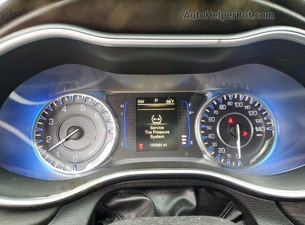 1C3CCCAG2GN148511 2016 CHRYSLER 200 Белый Вид щитка приборов