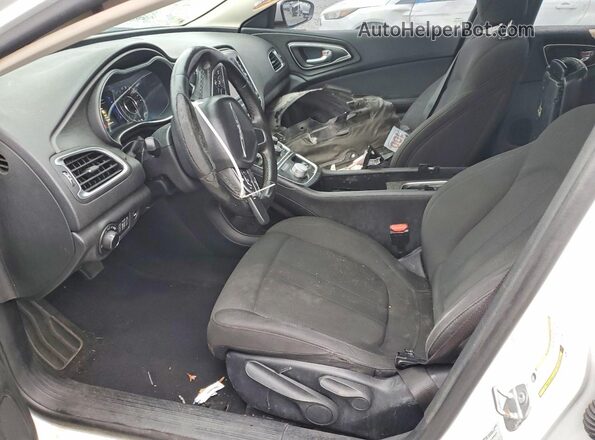 1C3CCCAG2GN148511 2016 CHRYSLER 200 Белый Вид салона спереди