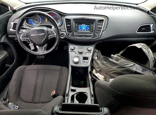 1C3CCCAG2GN148511 2016 CHRYSLER 200 Белый Вид панели приборов