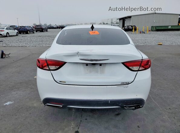 1C3CCCAG2GN148511 2016 CHRYSLER 200 Белый Вид сзади