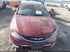 2016 Chrysler 200 Limited Maroon vin: 1C3CCCAG6GN100932
