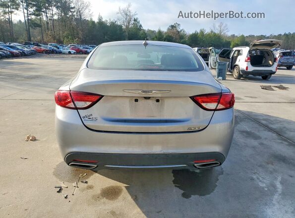 1C3CCCAG9HN505491 2017 CHRYSLER 200 Серебряный Вид сзади