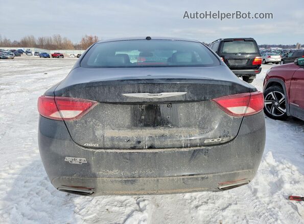 1C3CCCDGXGN184054 2016 CHRYSLER 200 Черный Вид сзади