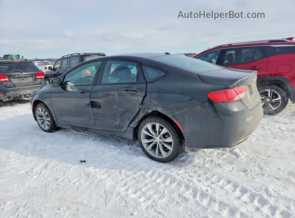 1C3CCCDGXGN184054 2016 CHRYSLER 200 Черный Задняя левая четверть