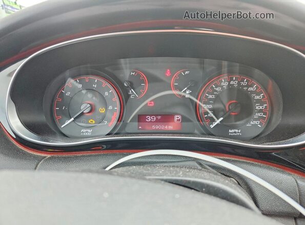 1C3CDFAA6GD531304 2016 DODGE DART Silver Widok zestawu wskaźników