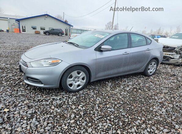 1C3CDFAA6GD531304 2016 DODGE DART Silver Przód lewy