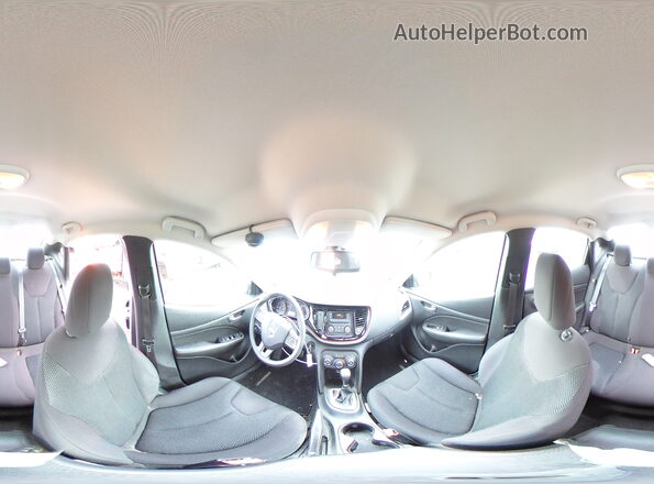 1C3CDFAA6GD531304 2016 DODGE DART Silver Widok naklejki z numerem VIN
