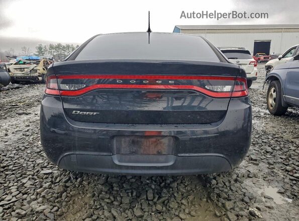 1C3CDFAA7GD728885 2016 DODGE DART Black Rear view