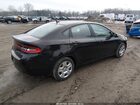 2016 Dodge Dart Se Black vin: 1C3CDFAAXGD679794