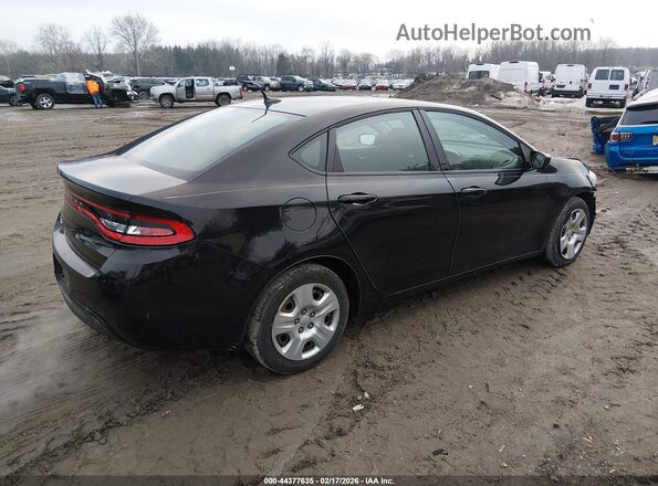 1C3CDFAAXGD679794 2016 DODGE DART Black Tył prawy