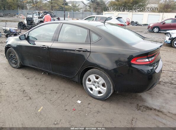 1C3CDFAAXGD679794 2016 DODGE DART Black Tył lewy