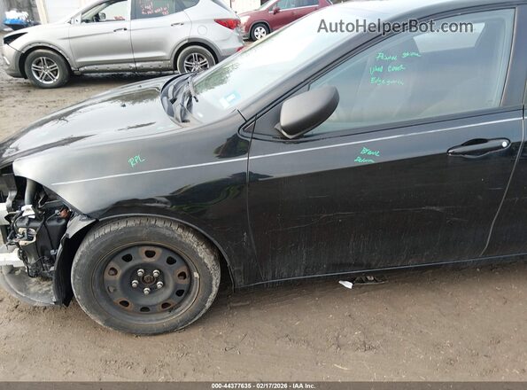 1C3CDFAAXGD679794 2016 DODGE DART Black Widok wnętrza 360 stopni