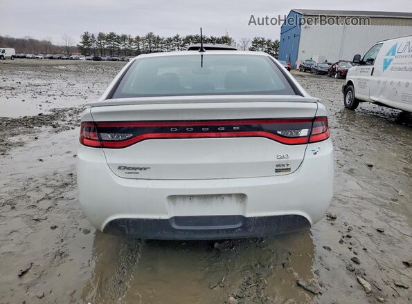 1C3CDFBA8GD604963 2016 DODGE DART White Вид ззаду