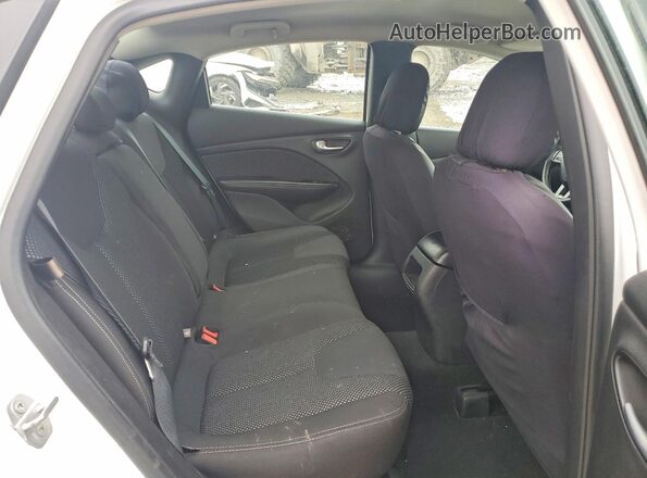 1C3CDFBA8GD604963 2016 DODGE DART White Вид задніх сидінь