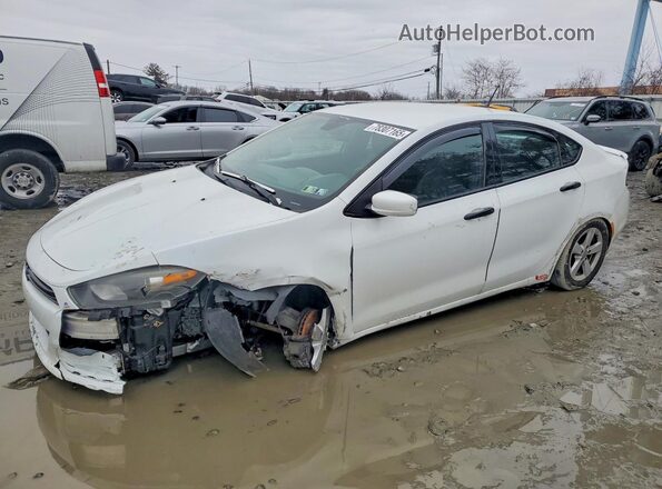 1C3CDFBA8GD604963 2016 DODGE DART White Передня ліва чверть