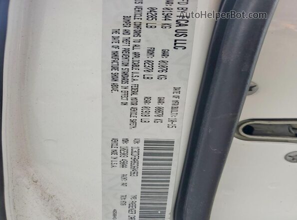 1C3CDFBA8GD604963 2016 DODGE DART White Вид підкапотного простору